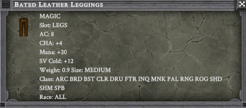 BATED LEATHER LEGGINGS item card